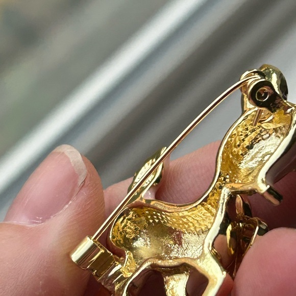 5/$25 Hard enamel pink deer brooch 🦌 - Picture 7 of 8